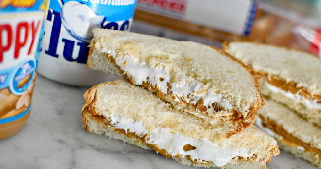 Marshmallow Fluff Sandwiches are Yummy and Nostalgic