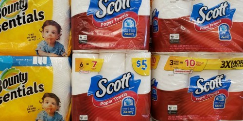 Scott Paper Towels 6-Pack Only $2.24 on Walgreens.com