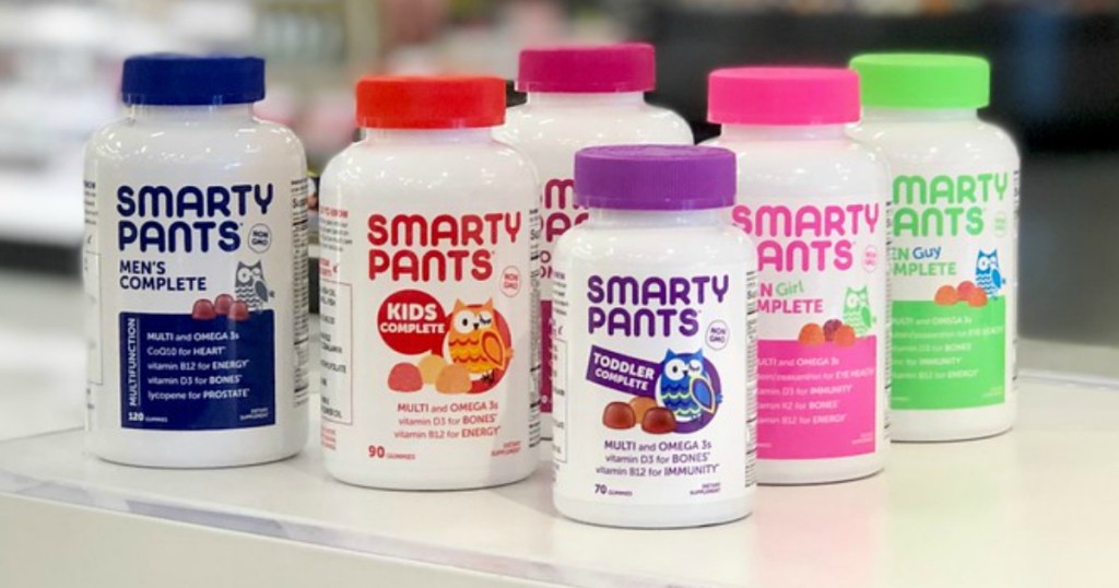bottles of smartypants vitamins
