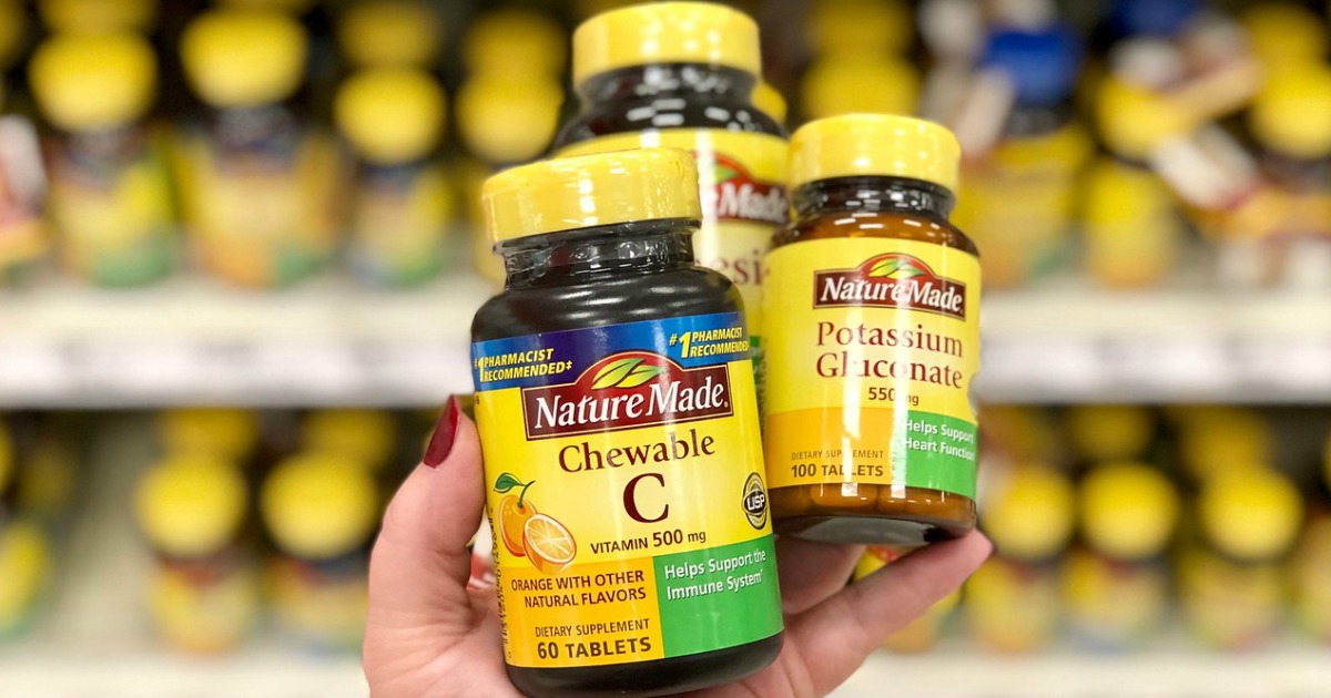 Buy 1, Get 1 Free Nature Made Vitamins & Supplements on Prices from 90¢ Each