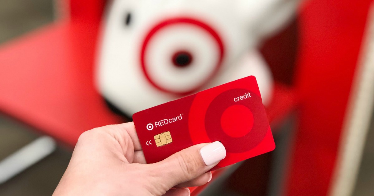 Target RED card Holders Stack TWO 5% Off Discounts