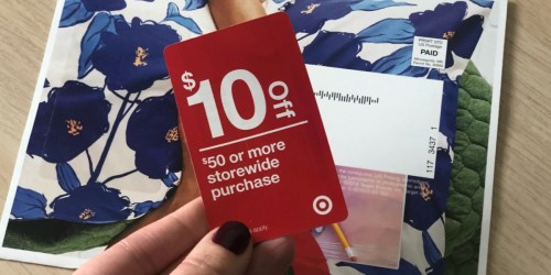 Possible $10 Off $50 Storewide Purchase Target Coupon (Check Your Mailbox)