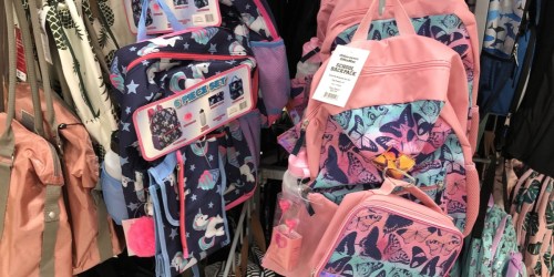 6-Piece Backpack Sets Only $10 at Office Depot (Regularly $25+) – Includes Lunch Bag, Water Bottle & More