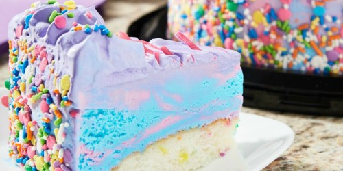 Walmart Is Selling Unicorn Ice Cream Cake | Cake Batter Ice Cream w/ Confetti Cake