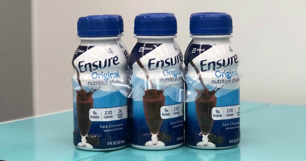 ensure nutritional shake multipacks on display at walgreens