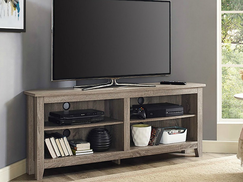 3 In 1 Flat Panel Tv Stand Only 99 Shipped At Walmart Regularly