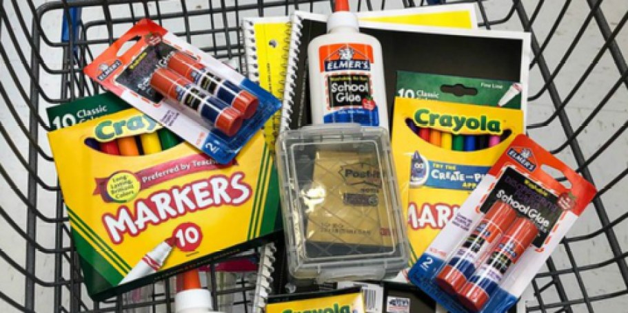 Walmart School Supplies Starting at Just 25¢!