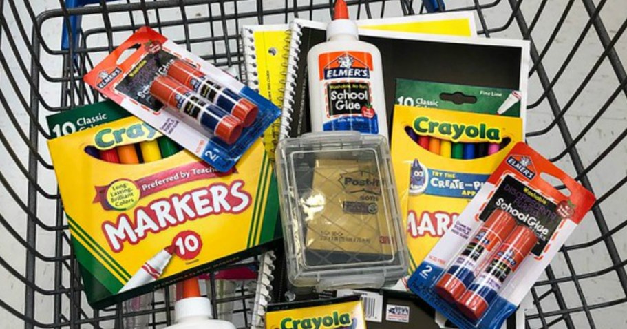 Walmart School Supplies Starting at Just 25¢!
