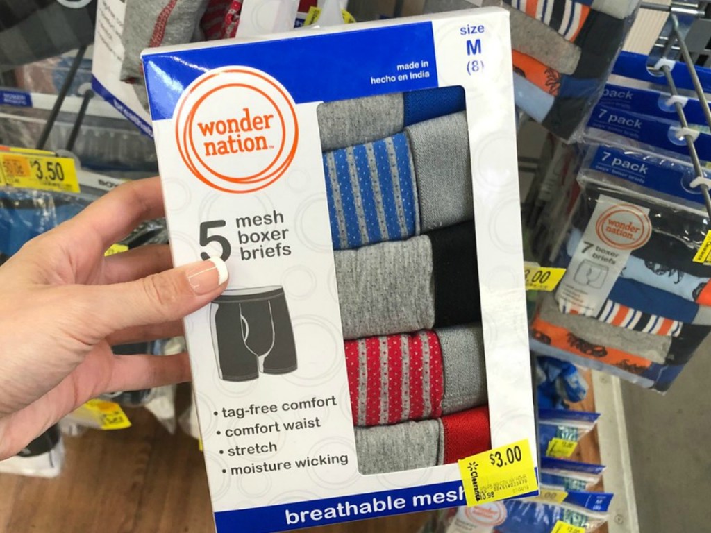 Up to 80% Off Boys Clearance Underwear & Socks at Walmart