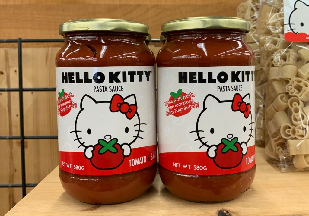 Hello Kitty pasta sauce
