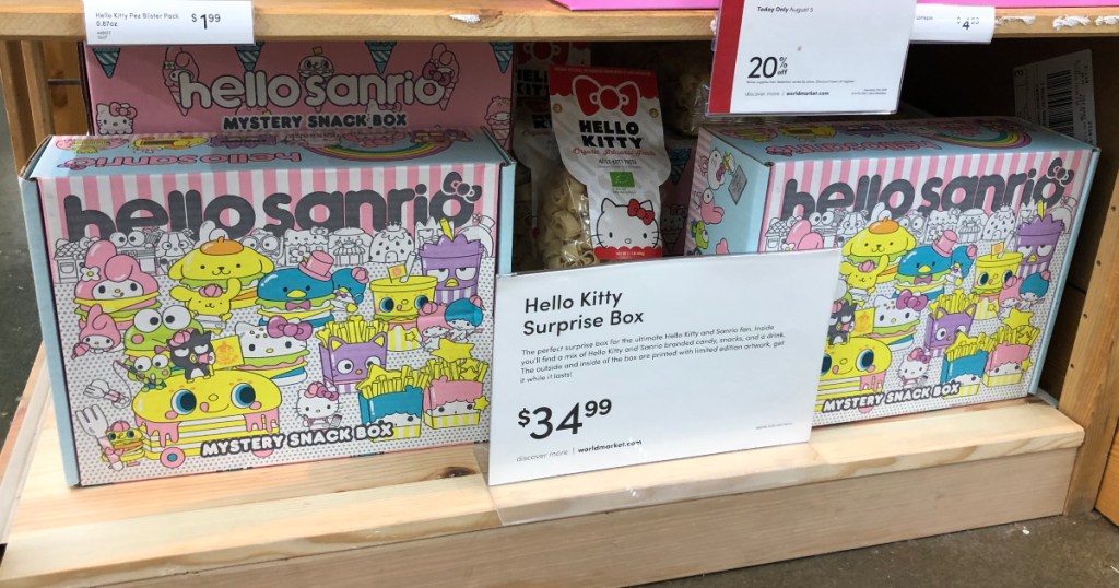 Hello Sanrio Mystery Snack Box at World Market