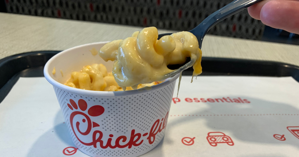 Chick-fil-A Has a New Menu Item! Mac & Cheese now served at Chick-fil-A!