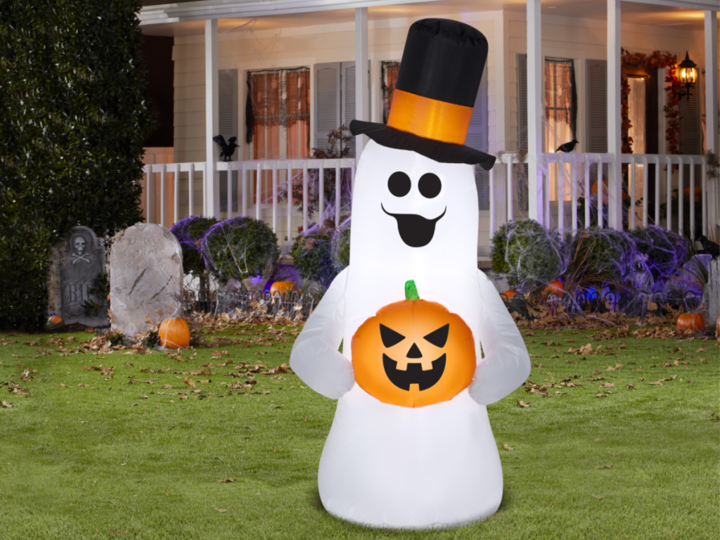 Airblown Inflatable Ghost with Hat