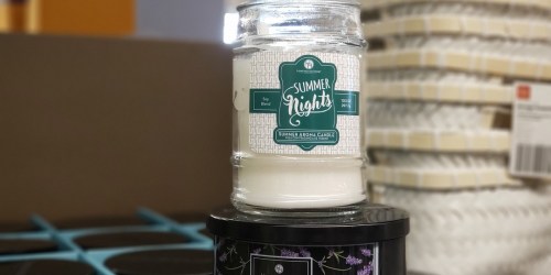 Huntington Home 3-Wick Candles Only $3.99 at ALDI | Fun Summer-Inspired Scents
