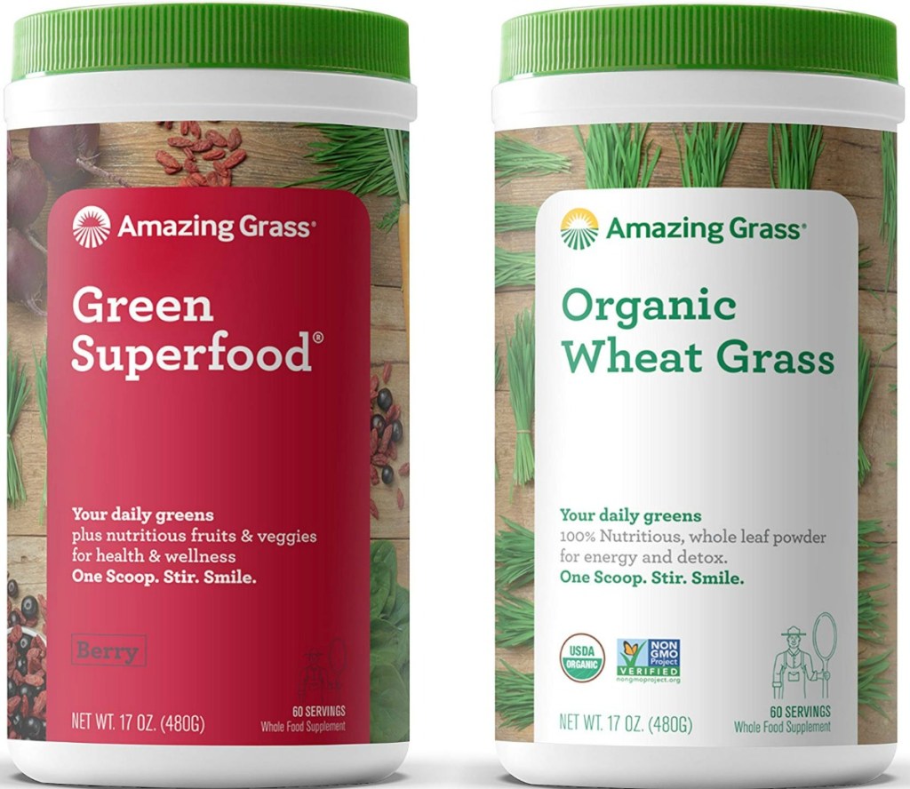 Amazing Grass brand Wheat Grass Superfood Shake