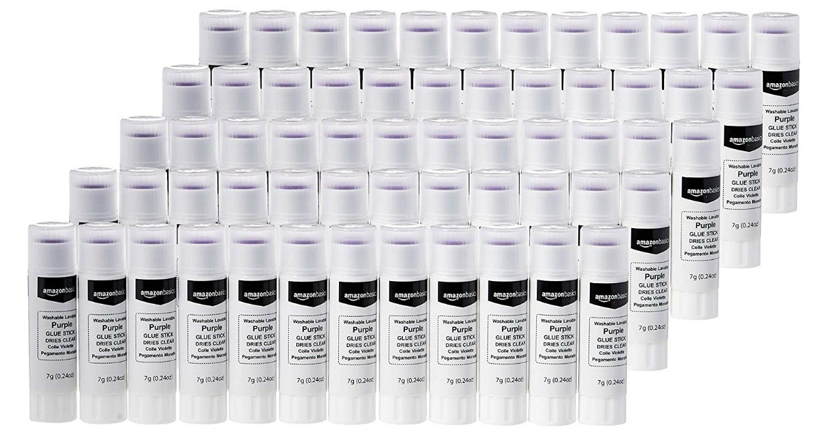 60 AmazonBasics glue sticks