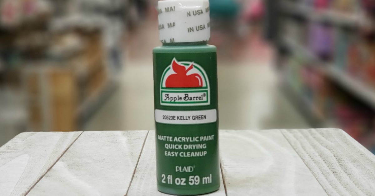Apple Barrel Acrylic Paint from 50¢ Shipped on Amazon Hip2Save