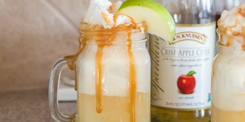 3-Ingredient Apple Cider Ice Cream Float Recipe