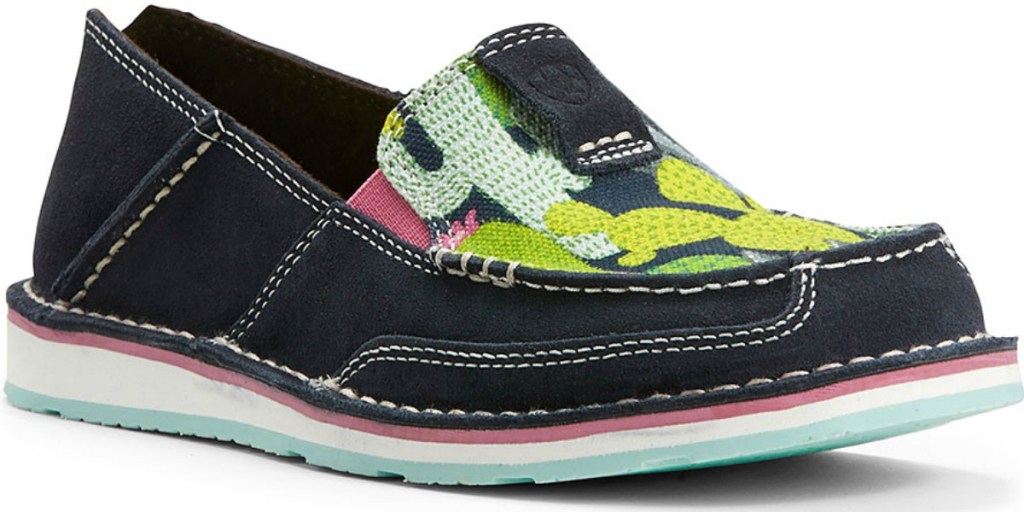 Ariat brand women's cactus printed canvas style shoe