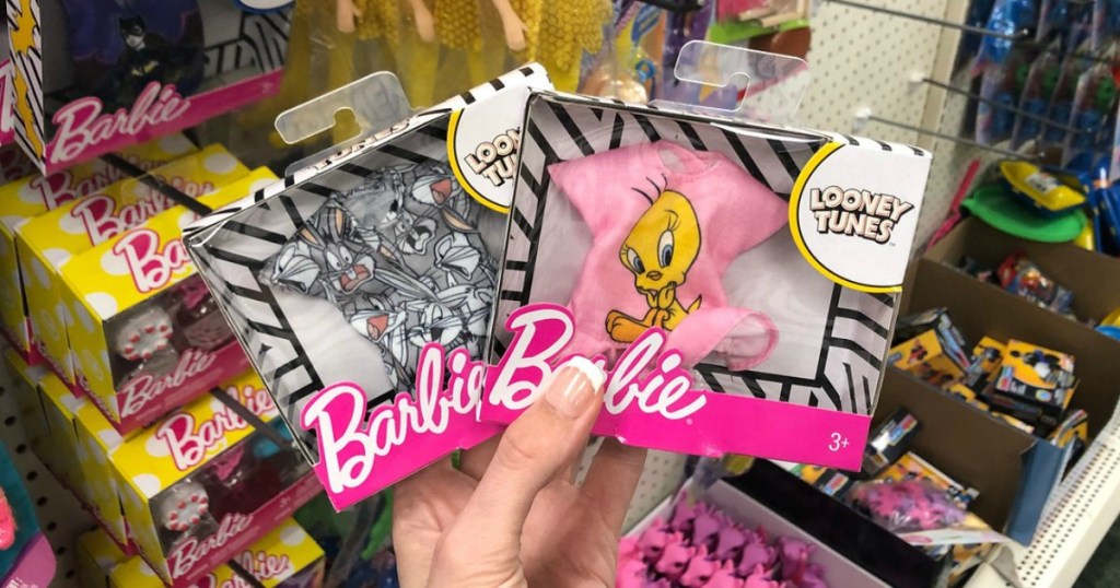 Bugs Buny and Tweety Bird tops for Barbie