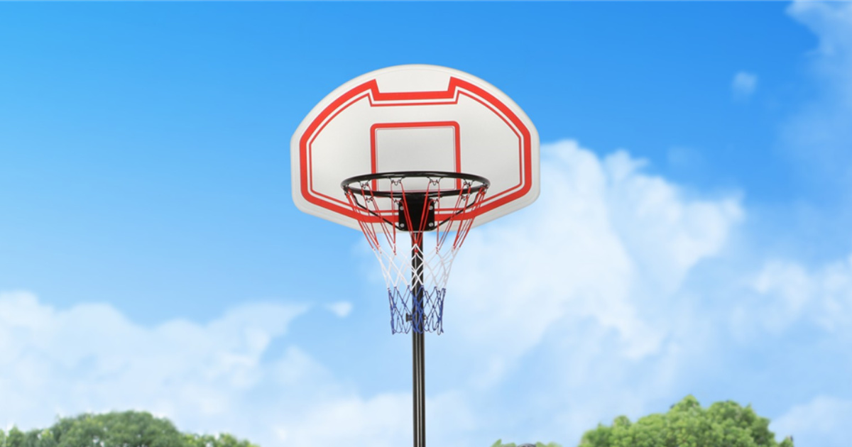 basketball hoop outside