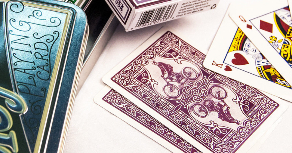 bicycle retro playing cards