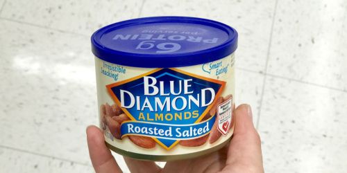 Blue Diamond Almonds 6oz Cans Only $1.75 Each at Walgreens.com