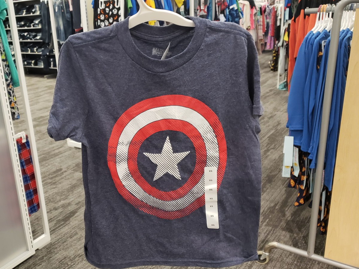 target superhero shirts toddler