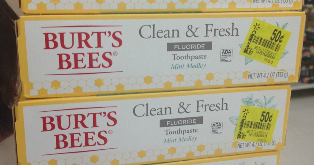 Burt's Bees Toothpaste Possibly Better than FREE at Walmart (Regularly $5)