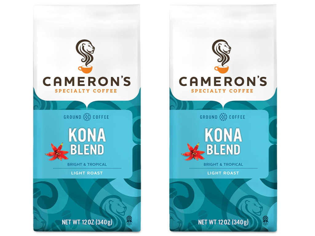 Cameron's Coffee Kona Blend, 12 Ounce Bag
