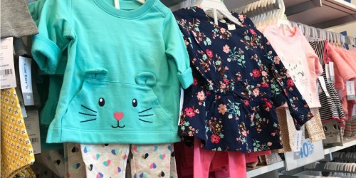 Kohl’s Cardholders | Carter’s 2-Piece Toddler Sets Only $7 Shipped (Regularly $32)