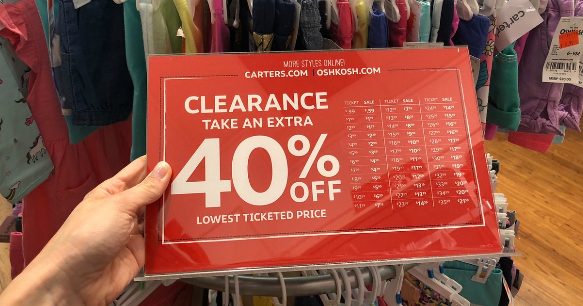 carter's oshkosh sale