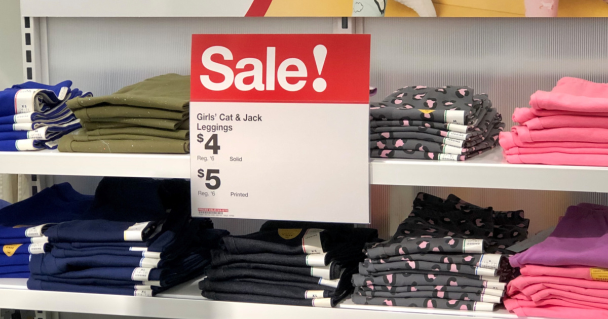 Cat & Jack Girls Leggings as Low as $4 at Target (In-Store & Online ...