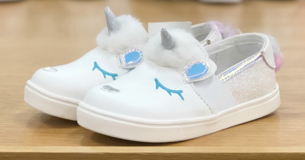 Cat & Jack Toddler Girls Unicorn Sneakers