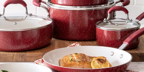 Cooks Speckle 10-Piece Cookware Set as Low as $62.99 at JCPenney (Regularly $180)