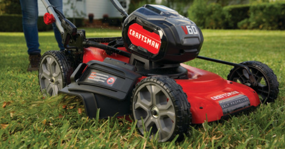 Craftsman Self-Propelled Cordless Electric Lawn Mower as Low as $199.82