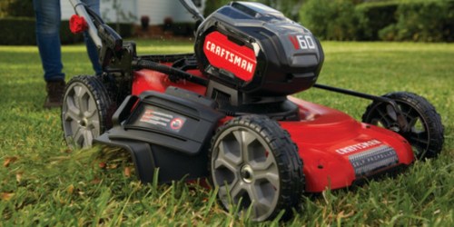 Craftsman Self-Propelled Cordless Electric Lawn Mower as Low as $199.82 at Lowe’s (Regularly $569)