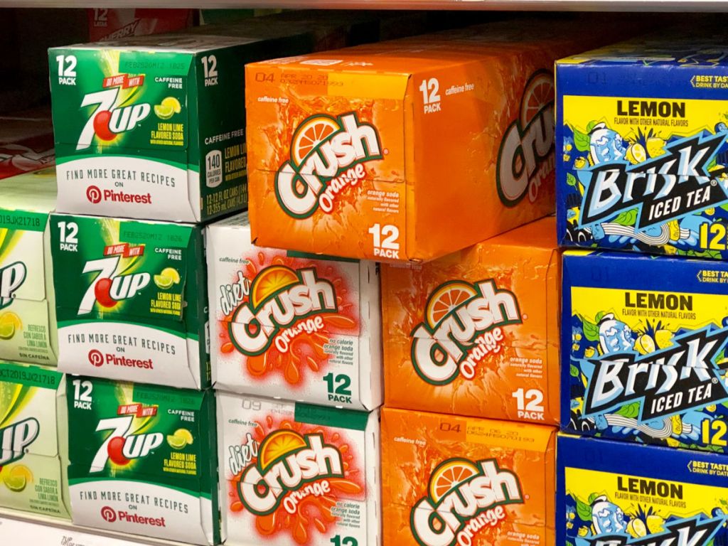 Crush Orange Soda and diet in target