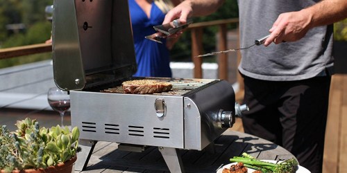 Cuisinart Stainless Steel Tabletop Gas Grill Just $75 Shipped at Amazon (Regularly $120)