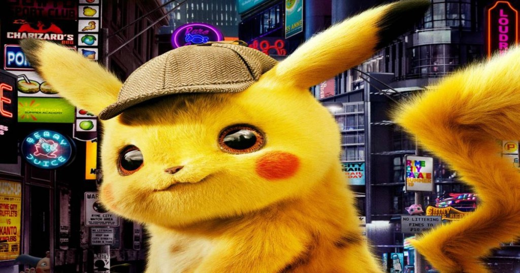 Detective Pikachu Movie Cover