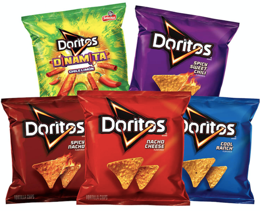 Doritos Flavored Tortilla Chips Variety Pack 40-count