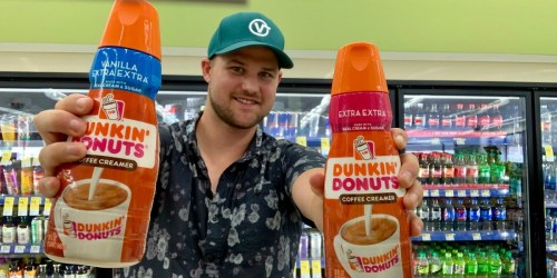 Dunkin Donuts Coffee Creamer 32oz Bottles Only $2 Each After Cash Back at Walgreens