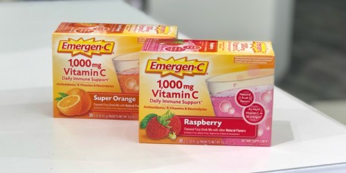Emergen-C Powder Packets 60-Count Only $12.51 Shipped on Amazon (Regularly $24)
