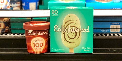 Enlightened Ice Cream & Bars as Low as $1.37 Each After Cash Back at Target