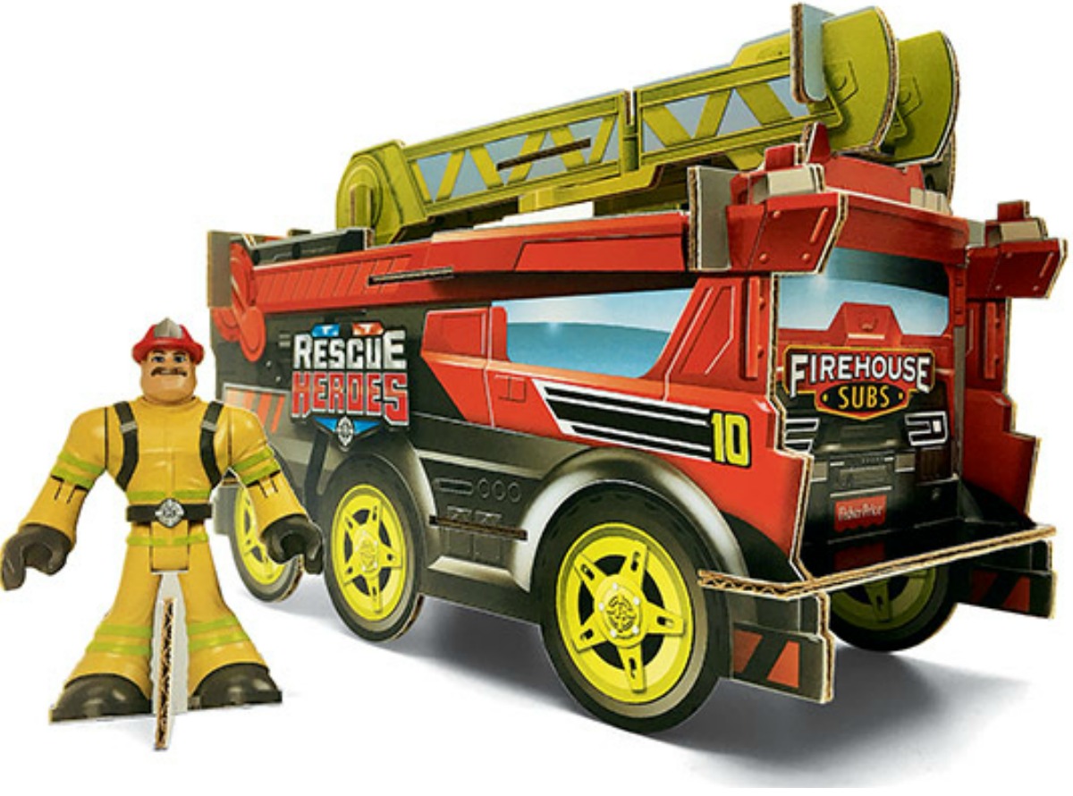 fisher price rescue heroes fire truck