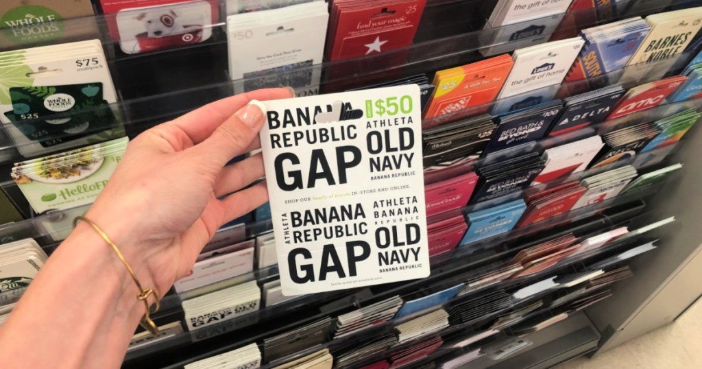 Gap-Optionen Geschenkkarte $50