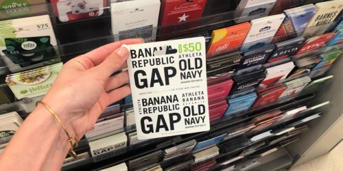 $50 Gap Brands Gift Card Only $40 | Use at Old Navy, GAP, Banana Republic, & Athleta