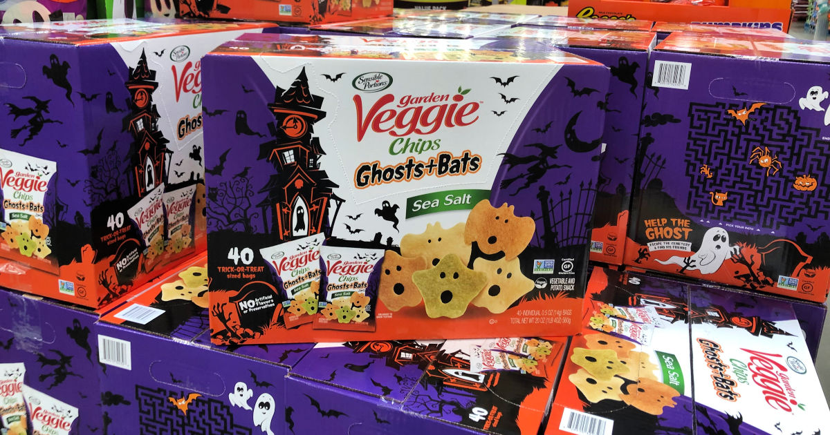 Garden Veggie Ghost and Bats Veggie Snacks 40Count Only 11.98 at Sam