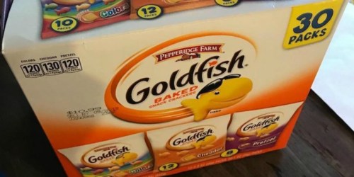 Stock Up On Back To School Snacks at Amazon | Goldfish, Gatorade, Annie’s & More