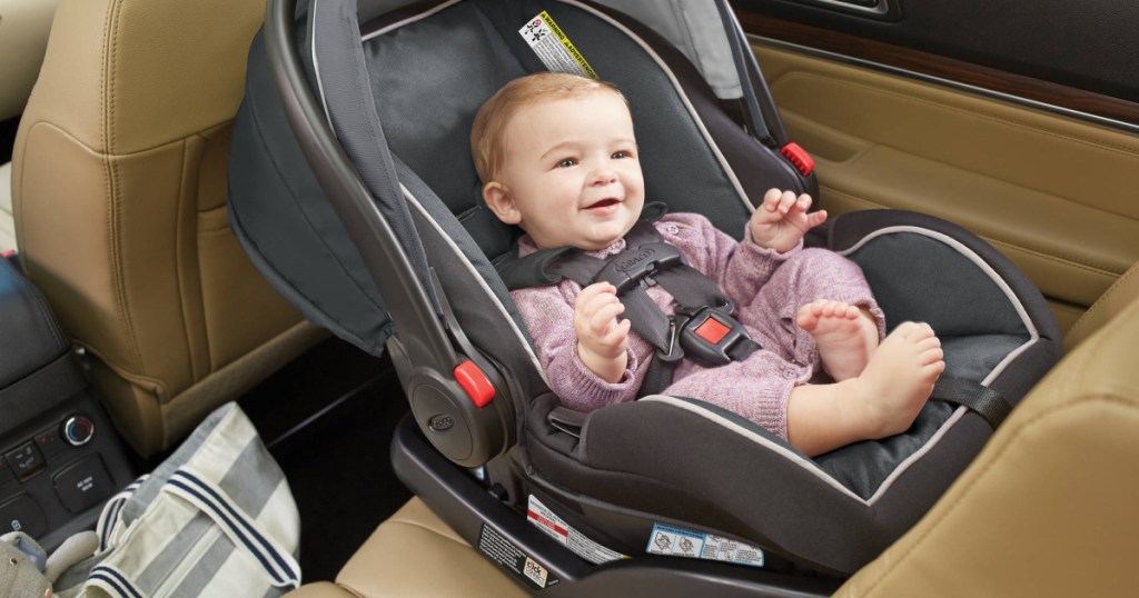 baby in graco infant car seat